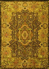 Persian Yellow Traditional Rug, tr2278yw