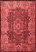 Persian Red Traditional Area Rugs