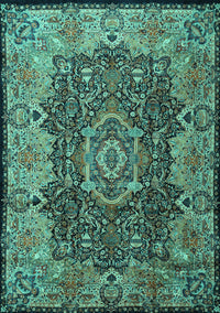 Persian Turquoise Traditional Rug, tr2278turq