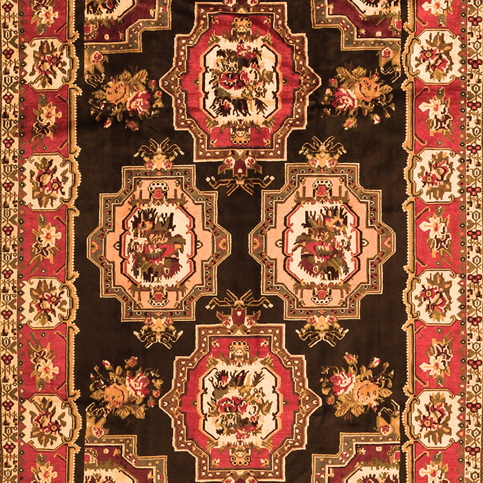 Persian Orange Traditional Rug, tr2279org