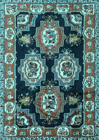 Persian Light Blue Traditional Rug, tr2279lblu