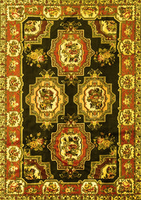 Persian Yellow Traditional Rug, tr2279yw