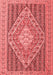 Medallion Red Traditional Area Rugs