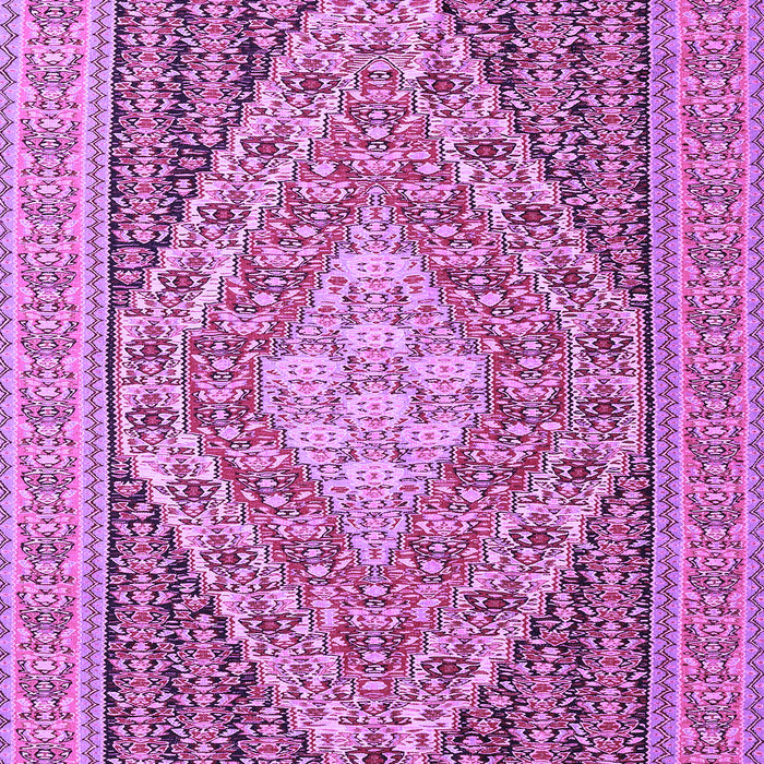 Medallion Purple Traditional Rug, tr227pur