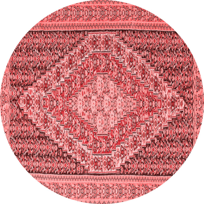Medallion Red Traditional Rug, tr227red