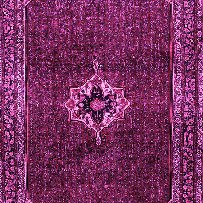 Machine Washable Persian Pink Traditional Rug, wshtr2280pnk