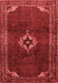 Persian Red Traditional Area Rugs