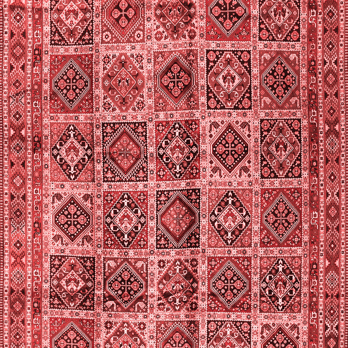 Machine Washable Persian Red Traditional Rug, wshtr2281red
