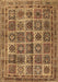 Persian Brown Traditional Rug, tr2281brn