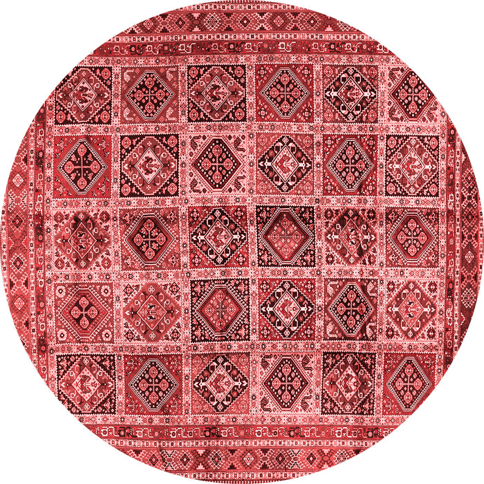 Machine Washable Persian Red Traditional Rug, wshtr2281red