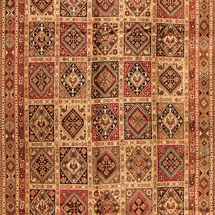 Persian Orange Traditional Rug, tr2281org