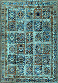 Persian Light Blue Traditional Rug, tr2281lblu