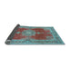 Sideview of Persian Light Blue Traditional Rug, tr2282lblu