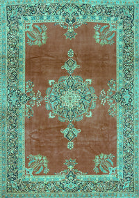 Persian Turquoise Traditional Rug, tr2282turq