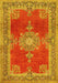 Persian Yellow Traditional Rug, tr2282yw