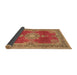 Sideview of Persian Brown Traditional Rug, tr2282brn