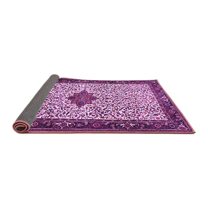Sideview of Persian Purple Traditional Rug, tr2283pur