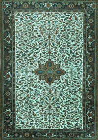 Persian Turquoise Traditional Rug, tr2283turq