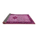 Sideview of Persian Pink Traditional Rug, tr2283pnk