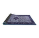 Sideview of Persian Blue Traditional Rug, tr2283blu