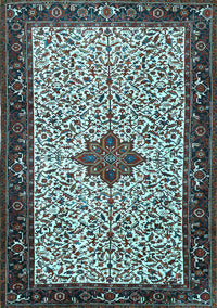 Persian Light Blue Traditional Rug, tr2283lblu