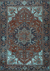 Persian Light Blue Traditional Rug, tr2284lblu