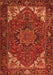 Persian Orange Traditional Rug, tr2284org