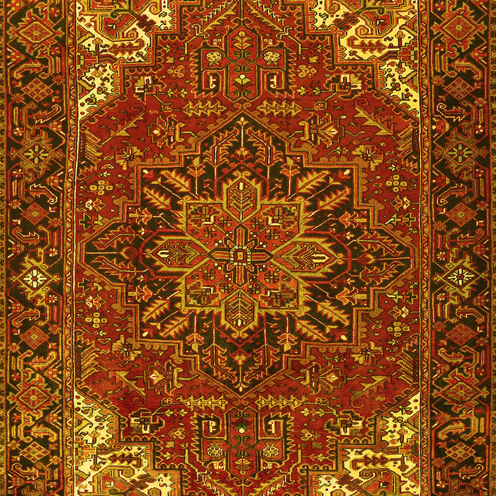 Persian Yellow Traditional Rug, tr2284yw