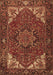 Machine Washable Persian Brown Traditional Rug, wshtr2284brn