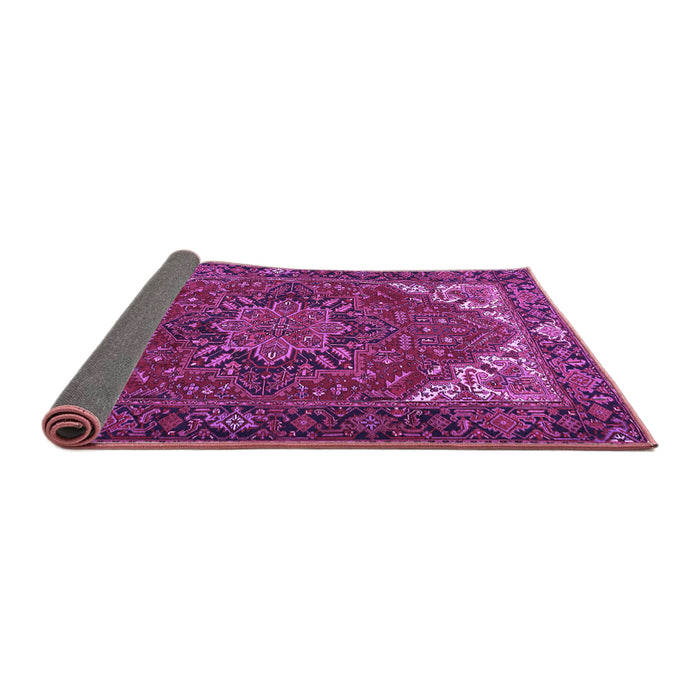 Sideview of Persian Purple Traditional Rug, tr2284pur