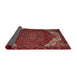Sideview of Traditional Red Persian Rug, tr2285