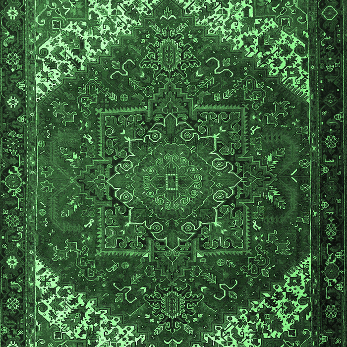 Persian Emerald Green Traditional Rug, tr2285emgrn
