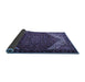Sideview of Persian Blue Traditional Rug, tr2285blu