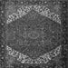Serging Thickness of Persian Gray Traditional Rug, tr2285gry