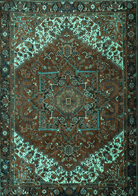Persian Turquoise Traditional Rug, tr2285turq