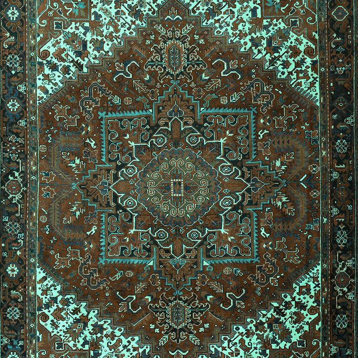 Persian Turquoise Traditional Rug, tr2285turq