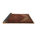 Sideview of Persian Brown Traditional Rug, tr2285brn