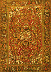 Persian Yellow Traditional Rug, tr2286yw