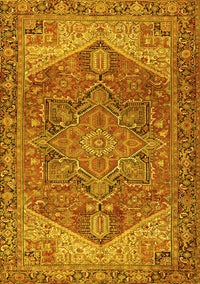 Persian Yellow Traditional Rug, tr2287yw