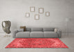 Traditional Red Washable Rugs