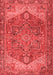 Persian Red Traditional Area Rugs