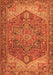 Persian Orange Traditional Rug, tr2287org