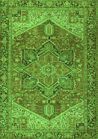 Persian Green Traditional Rug, tr2287grn