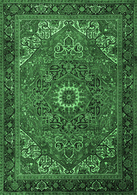 Persian Emerald Green Traditional Rug, tr2288emgrn