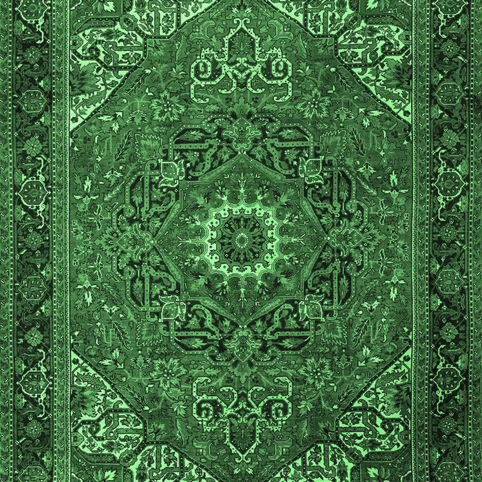 Persian Emerald Green Traditional Rug, tr2288emgrn