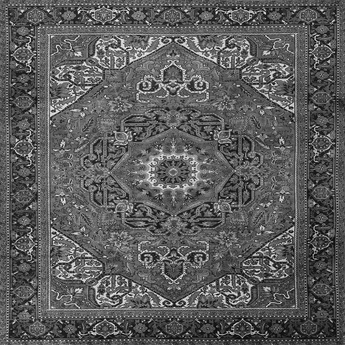 Serging Thickness of Persian Gray Traditional Rug, tr2288gry