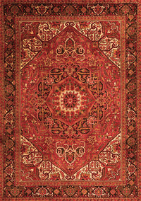 Persian Orange Traditional Rug, tr2288org