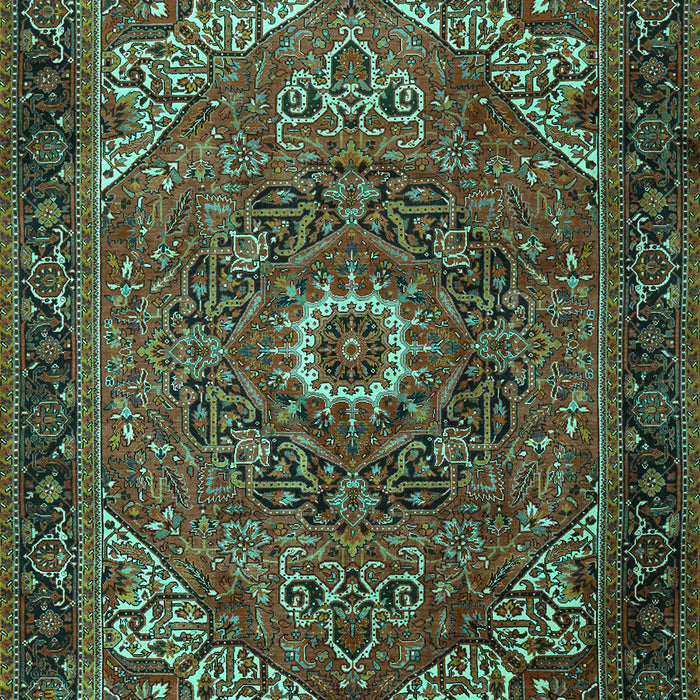 Persian Turquoise Traditional Rug, tr2288turq