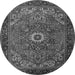 Square Persian Gray Traditional Rug, tr2288gry