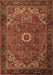 Persian Brown Traditional Rug, tr2288brn